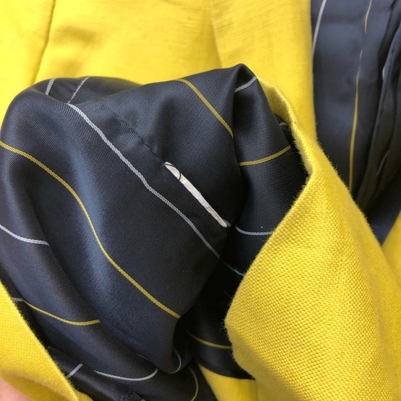 Mng yellow crop blazer jacket xxs - Picture 4 of 7